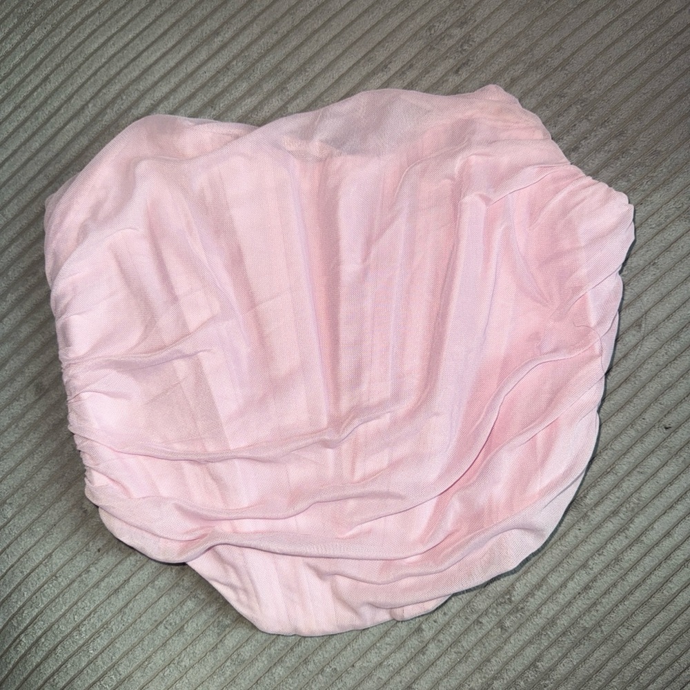 SHEIN Pink Ruched Top